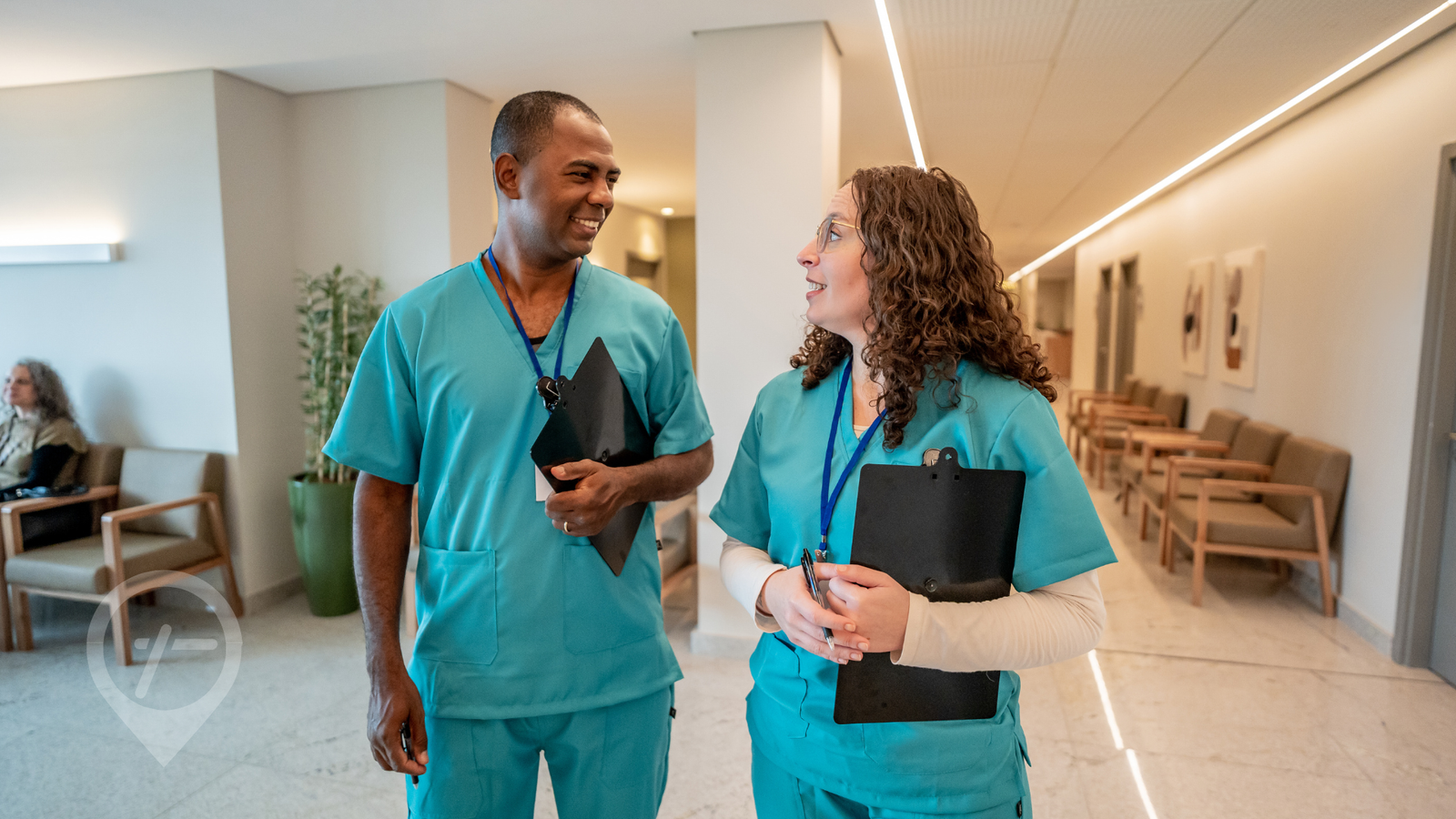 AACO Nursing Agency team members smiling together